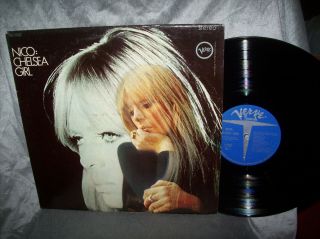 Nico " Chelsea Girl " Misprint Label 1967 Stereo Verve