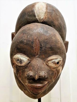 Yoruba Mask Nigeria Africa - - Fes - Lcy 4743 (680g)