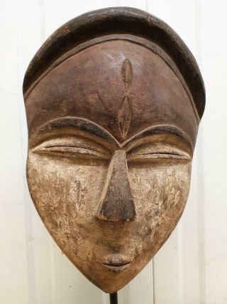 Old Tribal Kwele Mask Gabon Africa - - Fes - Lcy 2306 (510g)