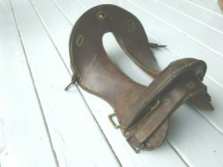 Vintage Mcclellan Cavalry Saddle,  11 Inch Seat