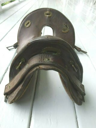 Vintage McClellan Cavalry Saddle,  11 Inch Seat 2