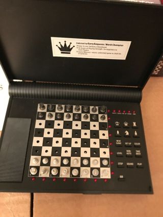 Radio Shack Portable Sensory Chess Computer 1650L Travel Electronic Fun Game Vtg 2