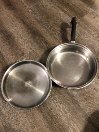 Vintage Saladmaster 18 - 8 Triclad Stainless Steel Cookware Dallas Tx 608 Pan 2
