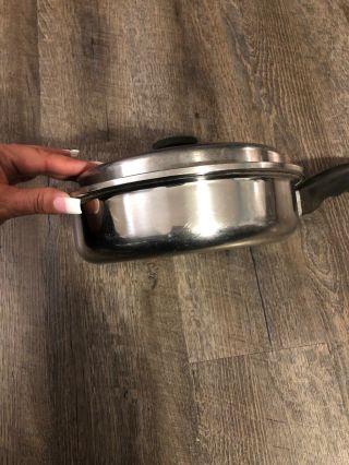 Vintage Saladmaster 18 - 8 Triclad Stainless Steel Cookware Dallas Tx 608 Pan 3