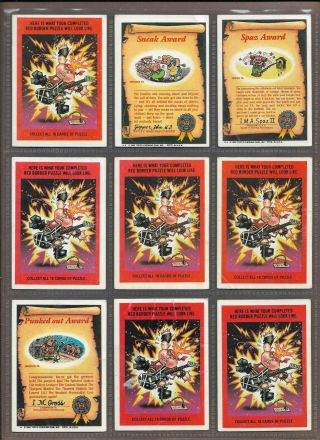 Garbage Pail Kids Series 2 (1985) - near complete set w/ duplicates - 2