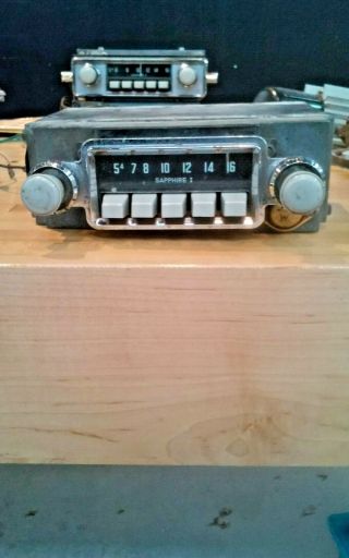 Vintage Vw Bendix Sapphire 1 Radio