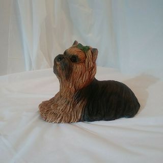 1984 Classic Critters Yorkie Yorkshire Terrier Dog Statue Figurine Vintage