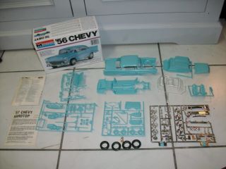 Vintage Monogram building kits 1977 Chevy 1956,  Chevy hardtop 1957 in boxes 3