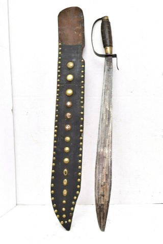Antique Vintage Filipino Luzon Sword Bolo Philippine Philippines Filipino Weapon