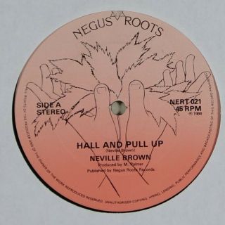 Neville Brown " Haul And Pull Up " Reggae 12 " Negus Roots Uk Mp3