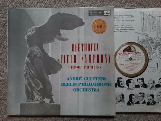 Asd 267 Beethoven Symphony No.  5 Berlin Philharmonic Orchestra Andre Cluytens Wg
