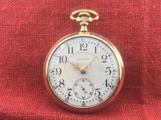 Vintage Waltham Model 1892 “odin” 17 Jewel Pocket Watch