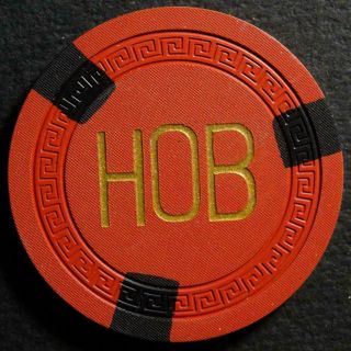 Vintage Hob House Of Berry - Casino Gambling Chip San Antonio Texas Illegal