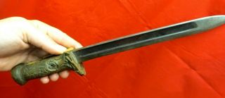 Vintage Us Army Ww2 Theater Made Trench Art Bayonet / Fighting Knife ?