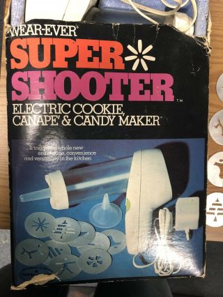 Vintage Wear - Ever Shooter Electric Cookie & Candy Maker Press