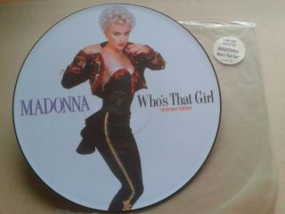 Madonna 12 " Picture Disc Vinyl,  Who 