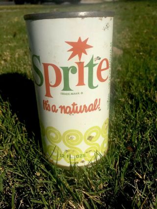 Vintage Sprite 1960’s Soda Can