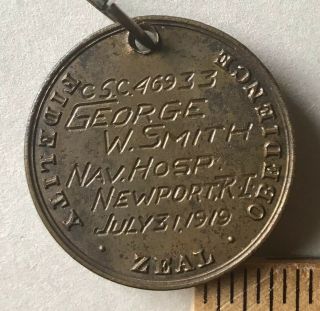 Rare Wwi Corpsman Navy Good Conduct Medal Usn Usmc Hospital,  Engraved Named
