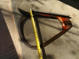 Antique Vintage Chainsaw Bow Bar 2