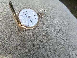 1886 Columbus Watch Co.  18s Pocket Watch - Extremely Rare,  13 Jewels - Running