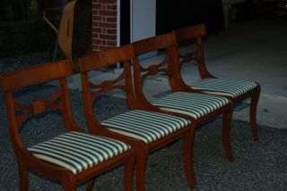 Dining Room Chairs - Antique - Set of 4 Ca 1920 2