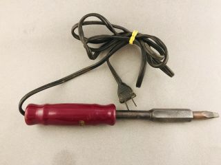 Vintage 60w Hexagon Soldering Iron With Copper Tip.