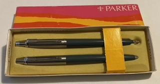 Vintage Parker Ballpoint Pen & Mechanical Pencil Set