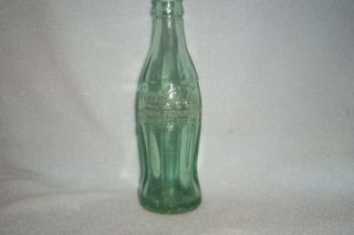 Coca - Cola 6 Oz Bottle Dec 25,  1923 Warren,  Ohio