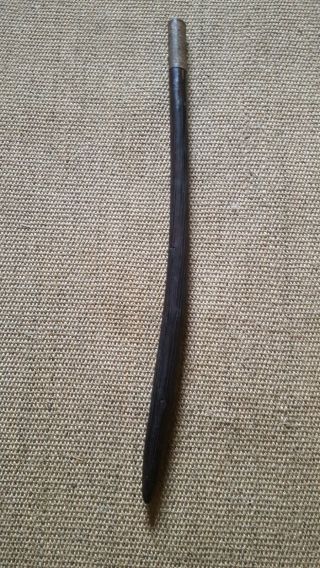 Vintage / Antique / African / Tribal Club / Staff Stick / Reptile Skin Handle