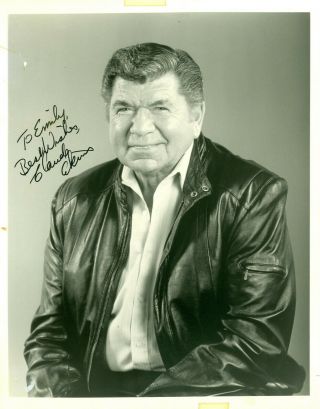 Claude Akins (1926 - 1994) Hand Signed Autographed Photo Planet Of The Apes Lucy