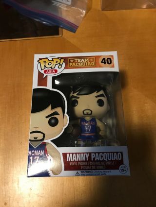 Funko Pop Asia Team Pacquiao Manny Pacquiao Basketball Player 40 Vaulted Wpp