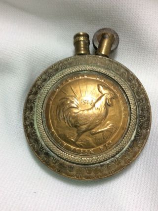 WWI U.  S.  Army,  Trench Lighter,  Made in FRANCE,  Dated 1916,  FLEURY THIAUMONT,  A, 3