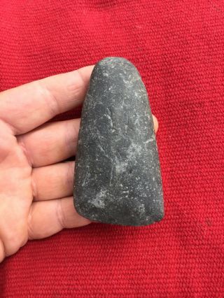Indian Artifacts / Fine Ohio Stone Celt / Authentic Arrowhead Stone Tools