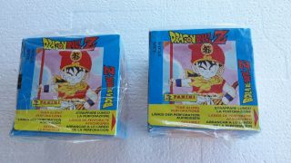 Dragon Ball Z,  2002,  Panini,  2 Boxes With Stickers