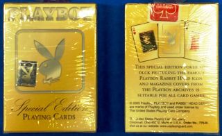 Playboy " Special Edition 2010 " Playing Cards 1 Deck Ships