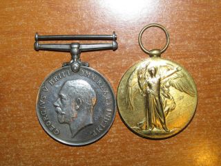 Ww1 British Medal Group Named To Northumberland Fusiliers