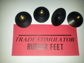 Trade Stimulator Replacment Rubber Feet Set Of 4 Antique Slot Machine
