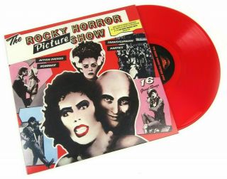 Rocky Horror Picture Show Red Colored Vinyl Lp Movie Soundtrack