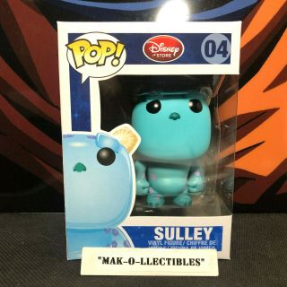 Funko Pop Disney Monsters Inc Sulley 4 Vaulted (minor Box Flaws)
