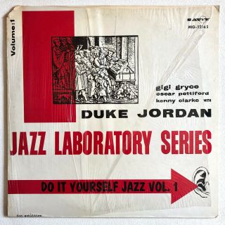 Duke Jordan & Gigi Gryce Do It Yourself Jazz Vol.  1 Bob Jazz Savoy Lp