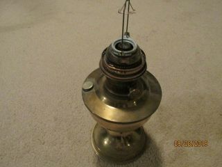 Vintage Gold Colored Aladdin Model C Kerosene Lamp Ind.  Brass