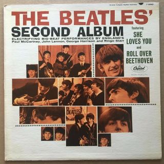 The Beatles Second Album Lp Apple Mono T - 2080 Usa
