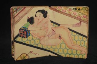Ancient Painting Shunga Artistic Erotic Viusal Painting Book K12