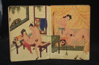Ancient Painting Shunga Artistic Erotic Viusal Painting Book Na01