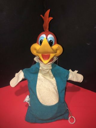 Vintage Mattel 1962 Woody Woodpecker Pull String Talking Puppet