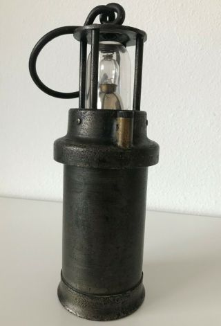 Vintage Ceag,  Barnsley,  England Coal Miners Lamp
