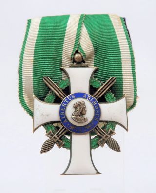 Ww1 German Imperial Badge Wwii Knight Cross Military Saxon Order Of Albert Sword