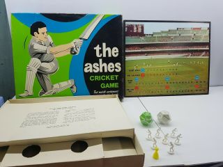 The Ashes Cricket Test Match Vintage Rare Australian Board Game Leisure Learning