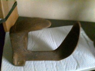 Antique Cobbler Shoe Makers Dragon 2 Anvil Cast Iron Shoe Form.