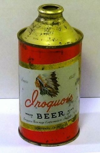 Iroquois Cone Top Beer Can As Cool As Vintage Gets